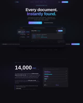 Optometry Software Reviews & Social Proof Website Template