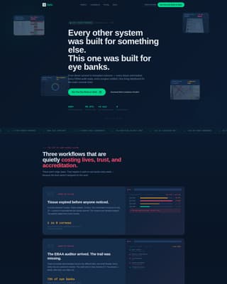 Optometry Software Comparison Website Template