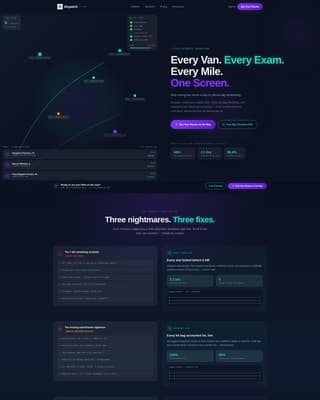 Advanced Optometry Software Professional Website Template