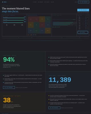 Expert Optometry Software Professional Website Template