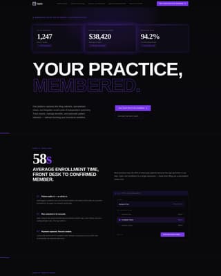 Certified Optometry Software Professional Website Template