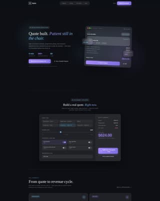 Premium Optometry Software Professional Website Template