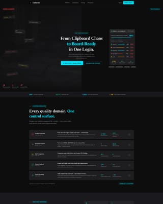 Optometry Software Privacy Policy & Terms Website Template