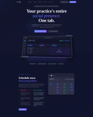 Local Optometry Software Professional Website Template