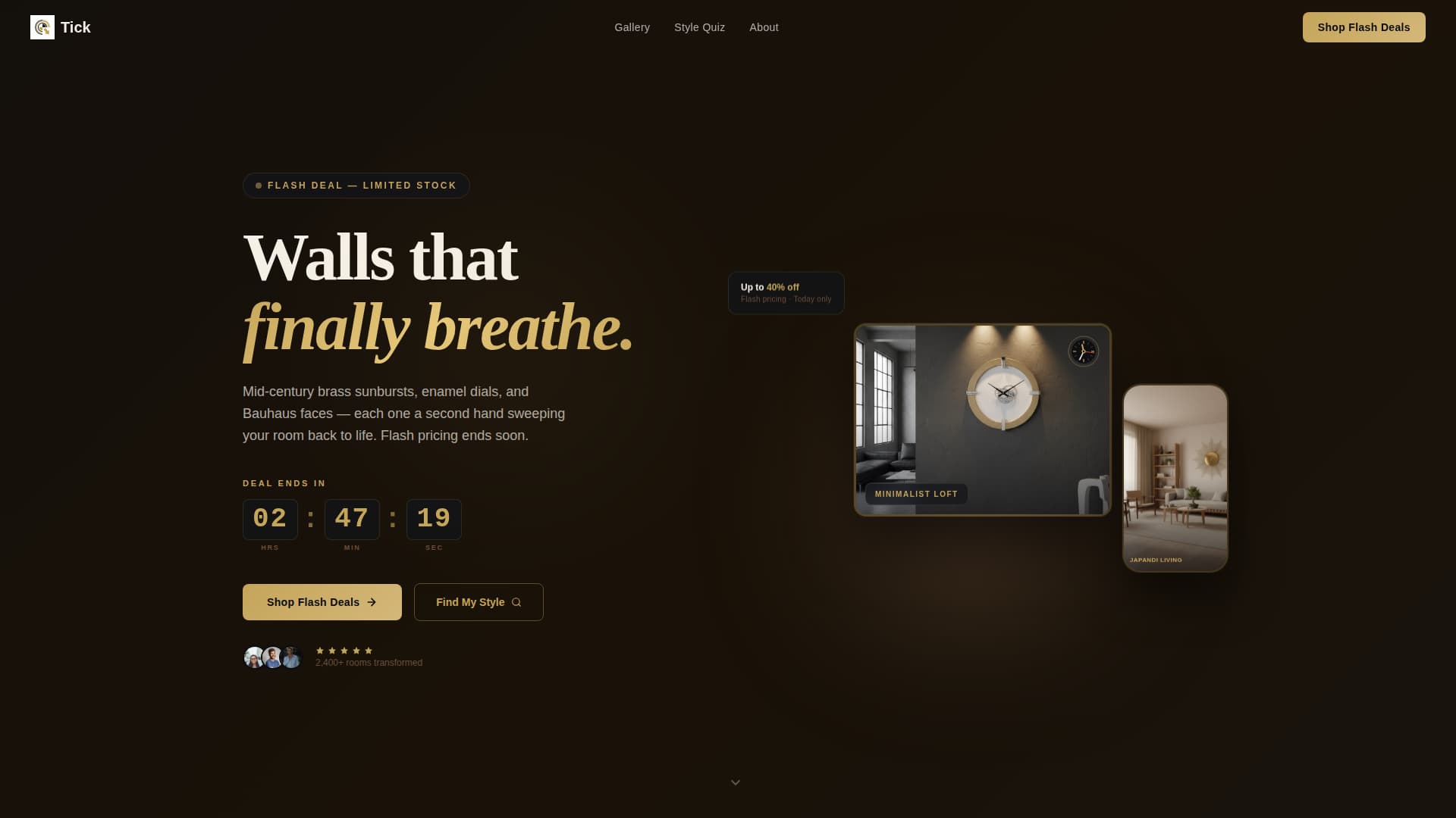 Home Décor & Lifestyle Portfolio & Case Study Website Template
