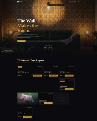 Advanced Home Décor & Lifestyle Pre-Launch & Coming Soon Website Template