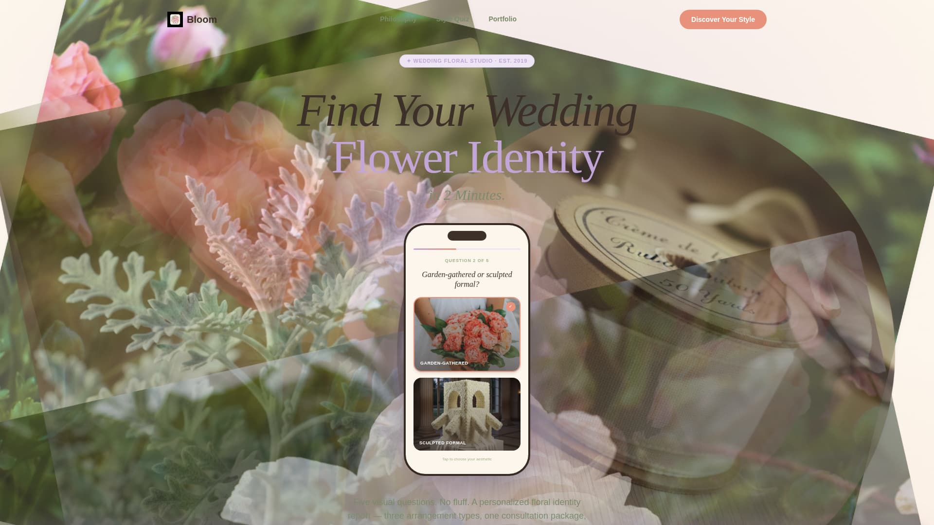 Florist & Plant Shop Appointment Booking Website Template