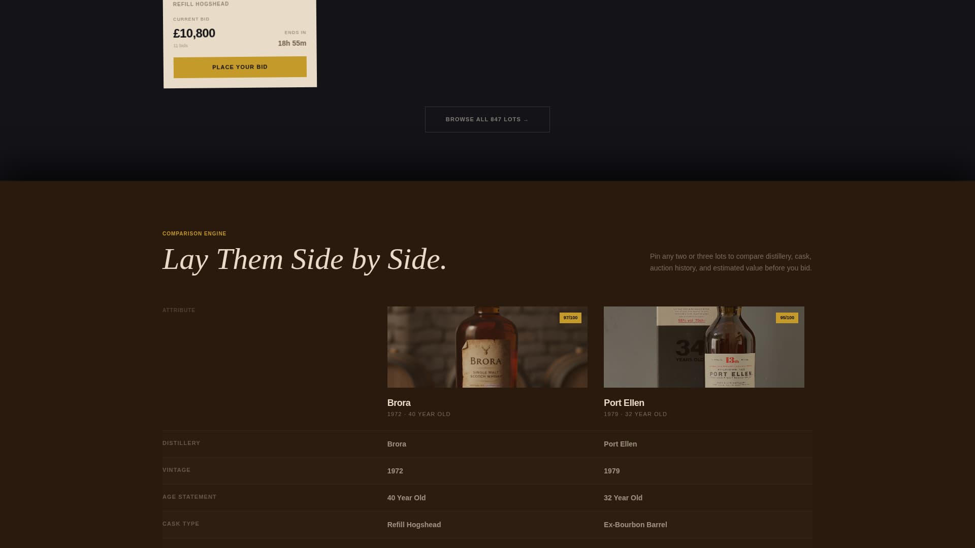 Auction Platforms & Types Comparison Website Template