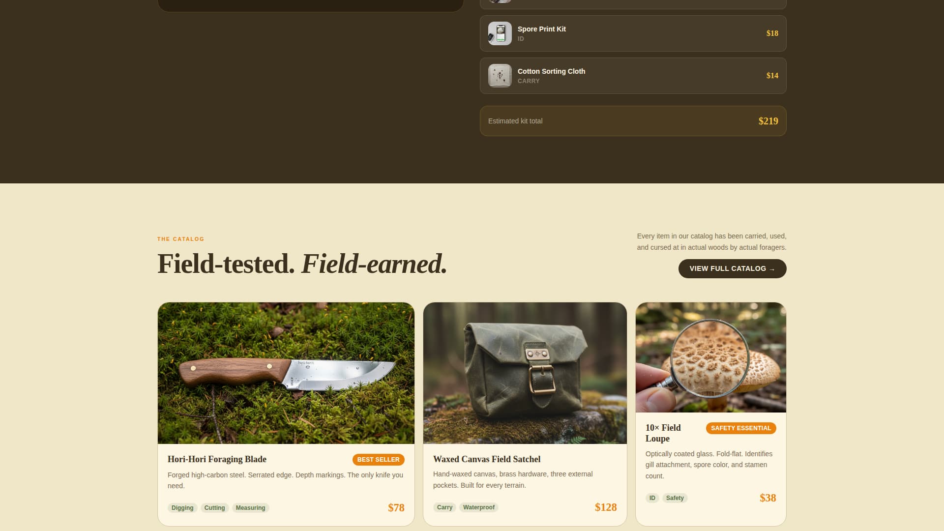 Hobby & Passion Supplies Comparison Website Template