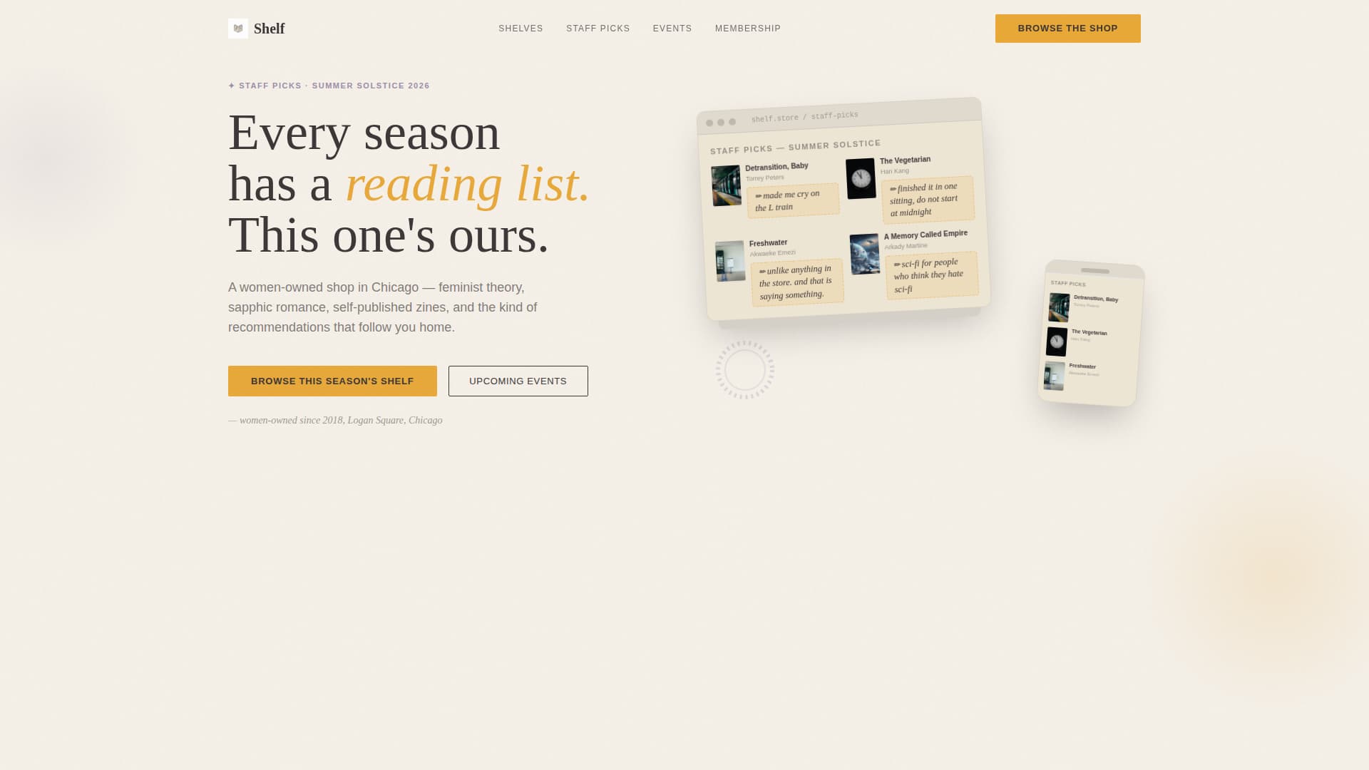 Women-Owned Business Booking Website Template