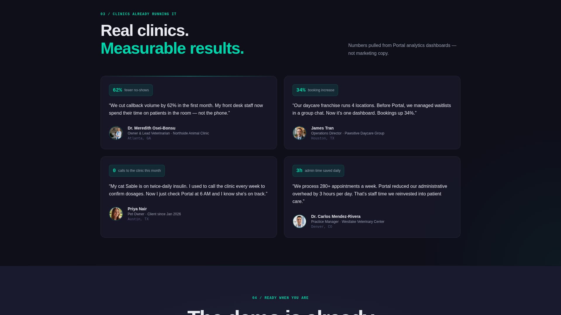 Pet Care Digital Presence Comparison Website Template