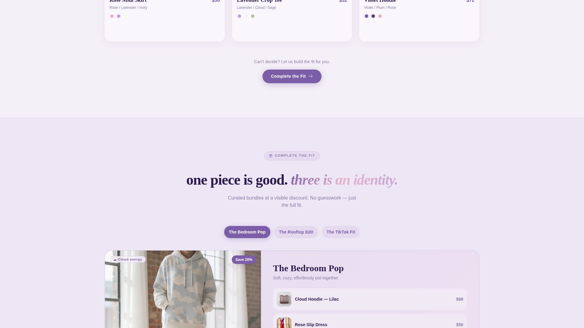 Drip - Trendsetting Streetwear Landing Page Template