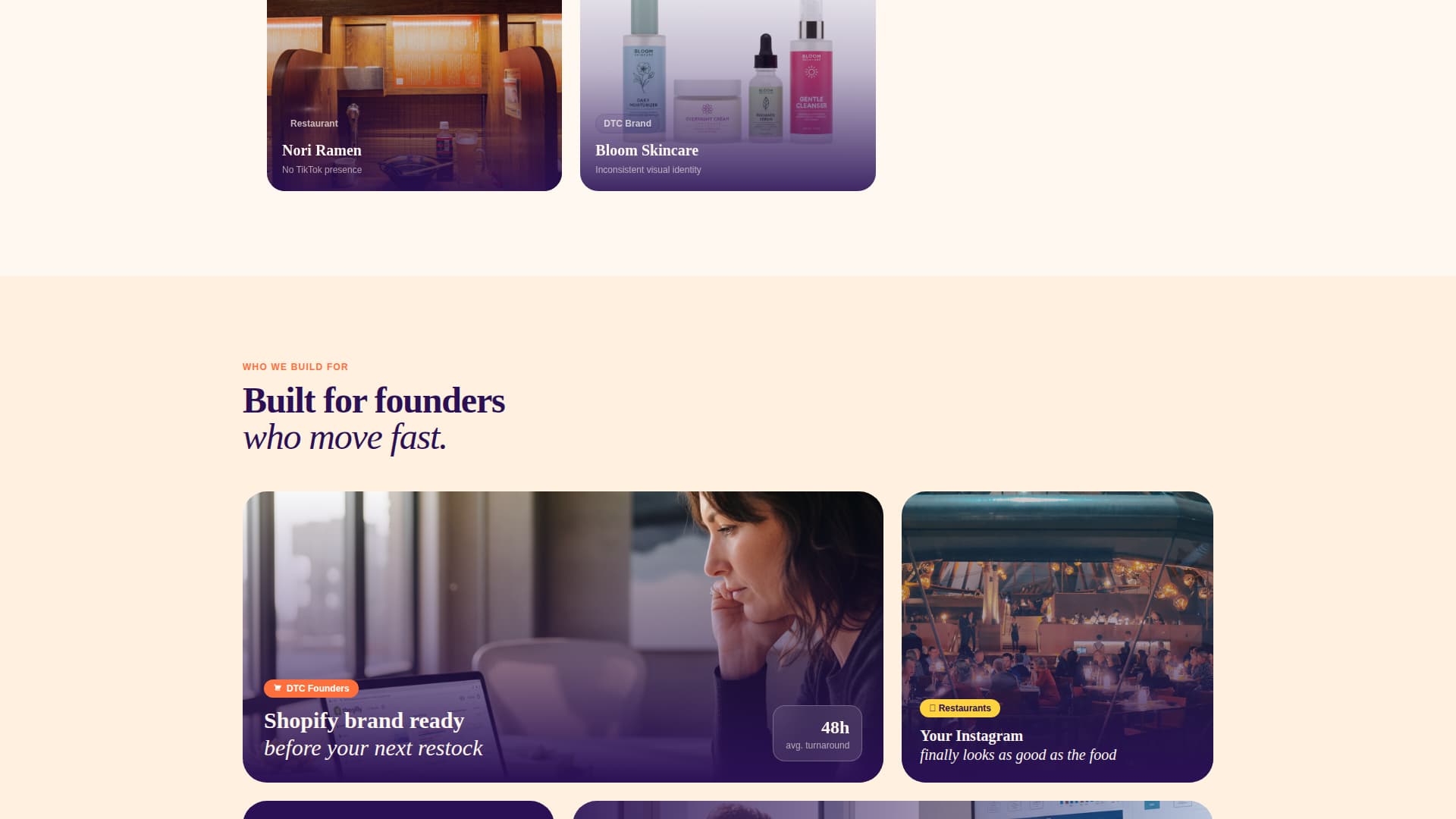Hustle - Bold Youthmarketing Landing Page Template