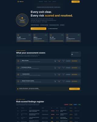 Specialist Fire Safety & Prevention Privacy Policy & Terms Website Template