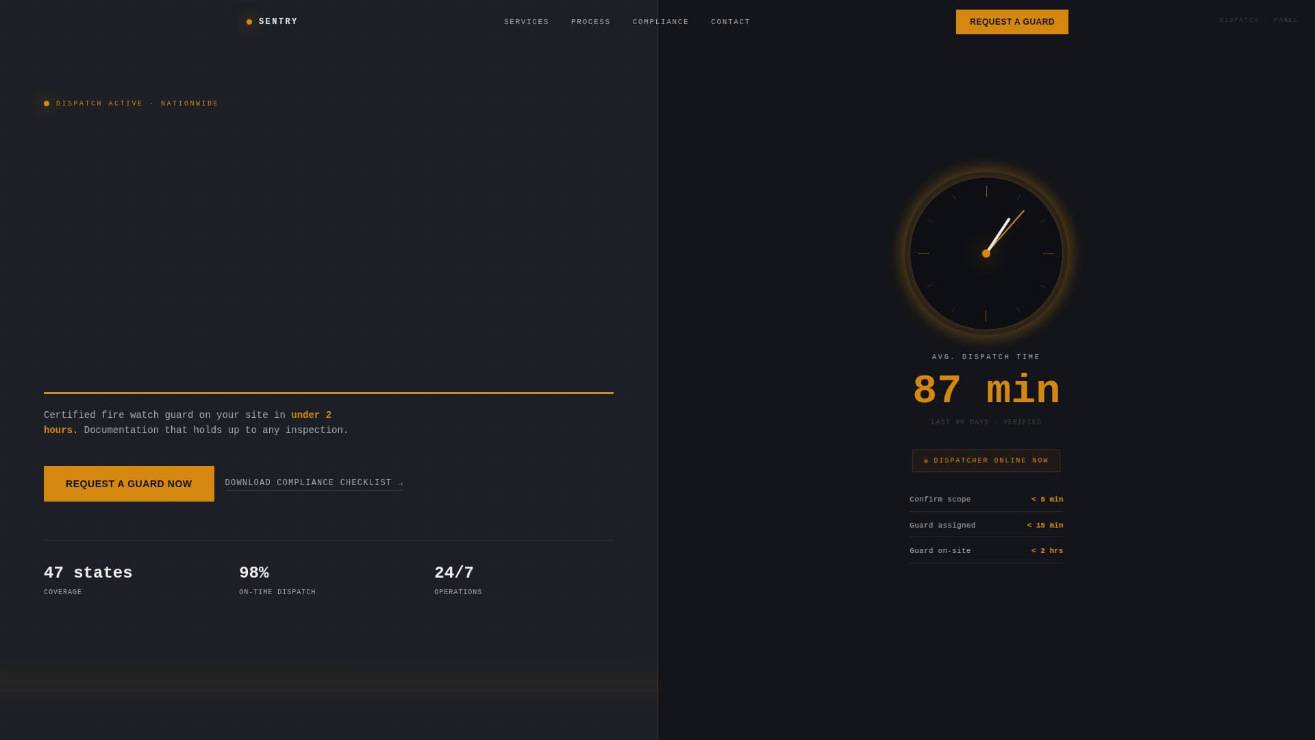 Fire Safety & Prevention Professional Website Template