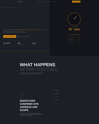 Fire Safety & Prevention Professional Website Template