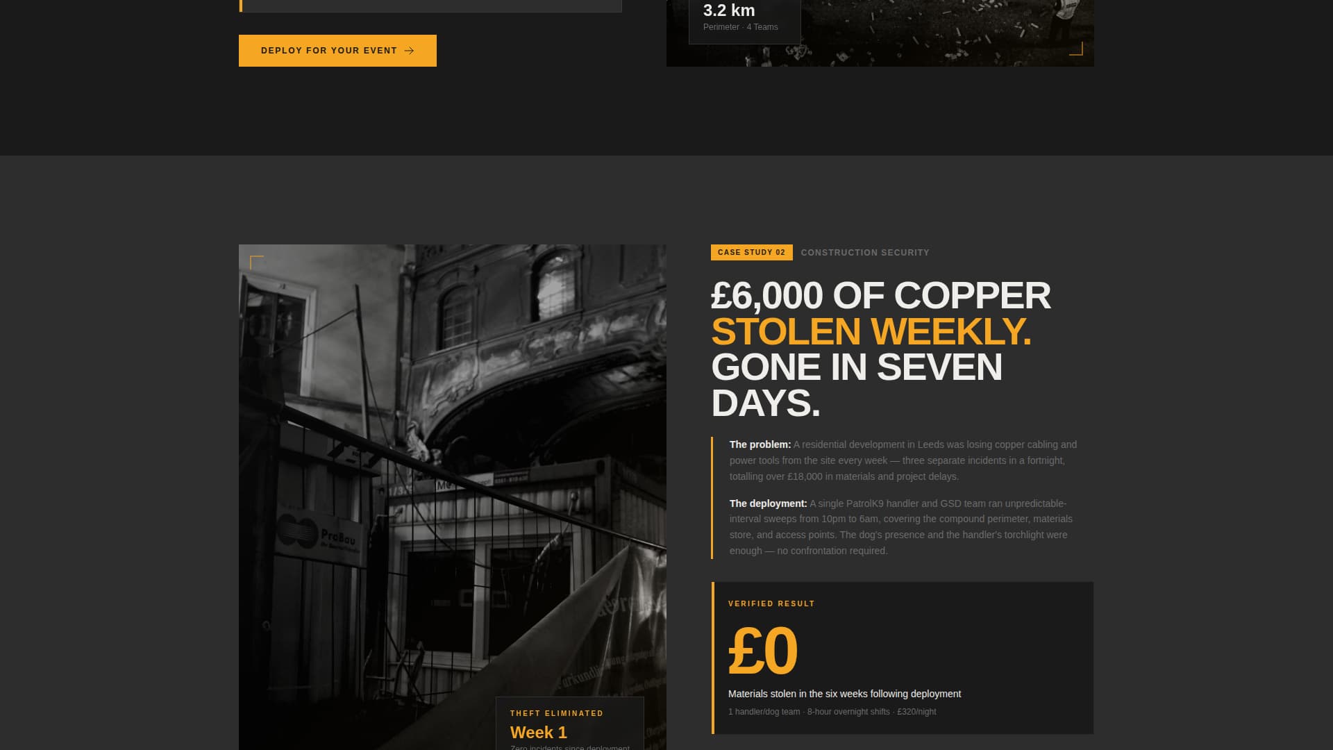 Patrol - Proven K9 Landing Page Template
