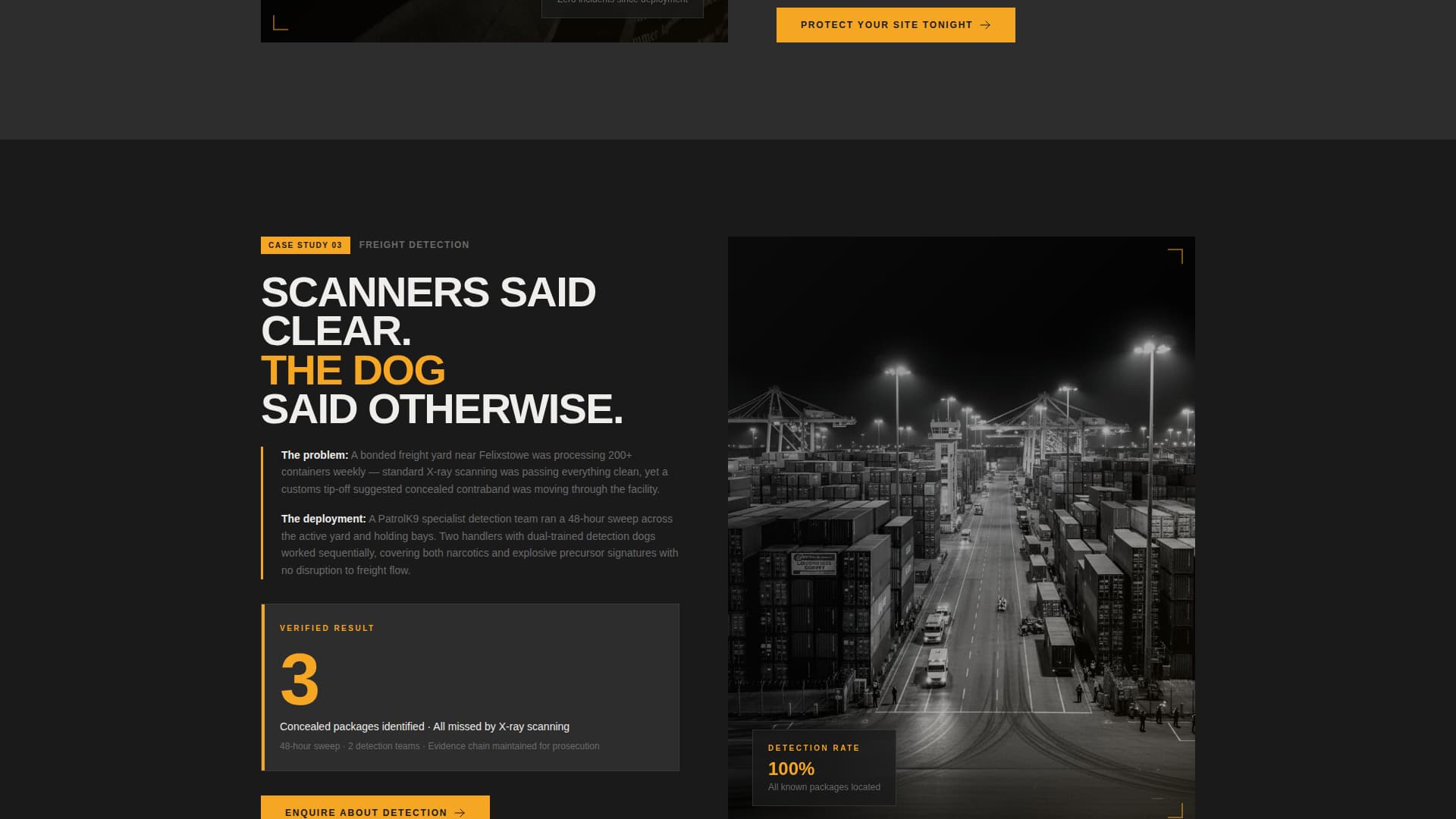 Patrol - Proven K9 Landing Page Template