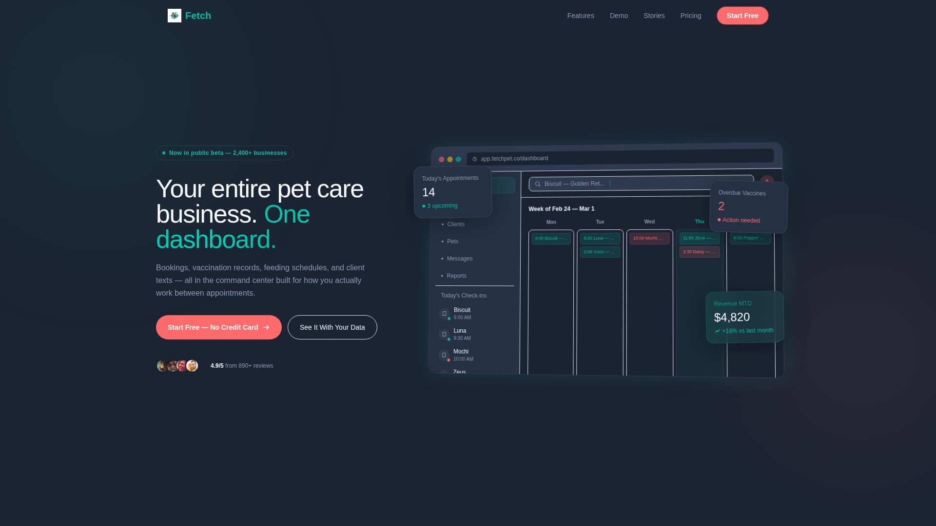 Advanced Pet Care Digital Presence Professional Website Template