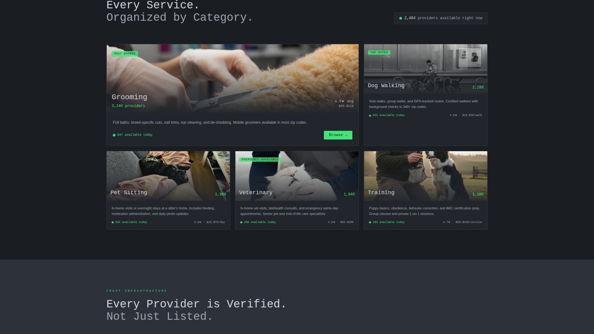 Directory & Marketplace Platforms Appointment Booking Website Template