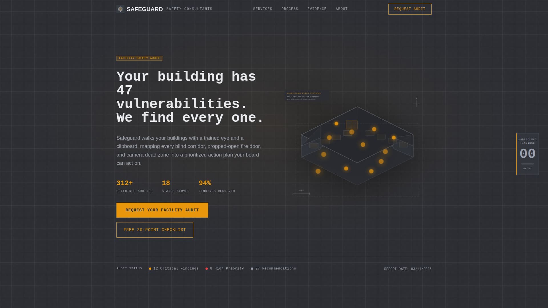 Safeguard - Trusted Schoolsafety Landing Page Template