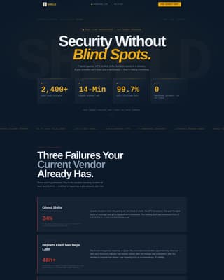 Security Guard & Protection Professional Website Template