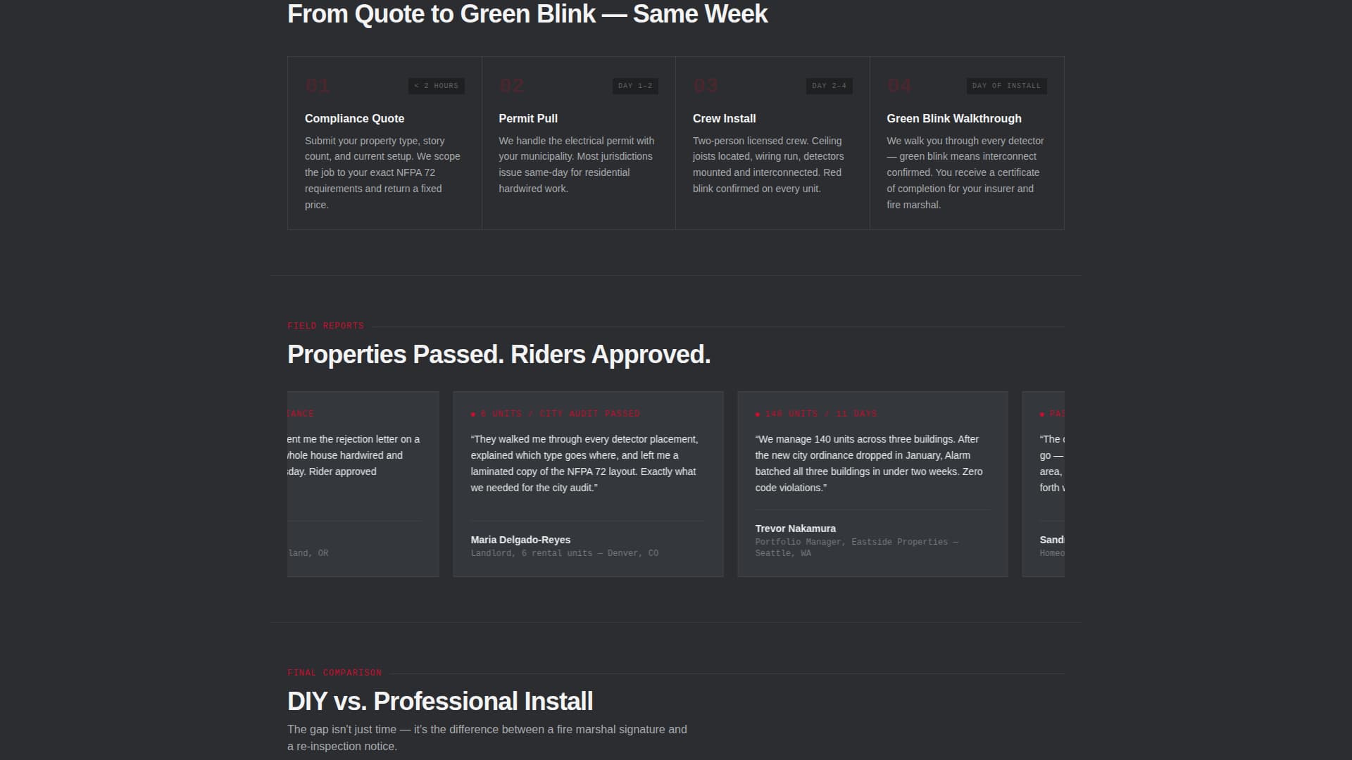 Advanced Fire Safety & Prevention Privacy Policy & Terms Website Template