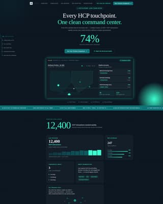 Pharmaceutical Software & SaaS Comparison Website Template