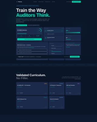 Specialist Pharmaceutical Digital Presence Professional Website Template