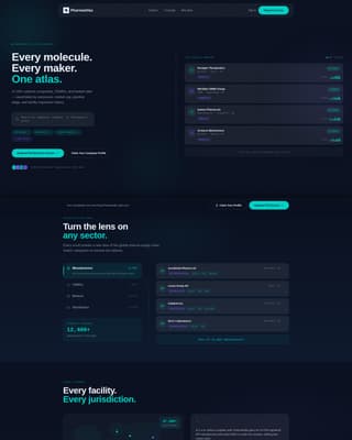 Pharmaceutical Digital Presence Provider Directory Website Template
