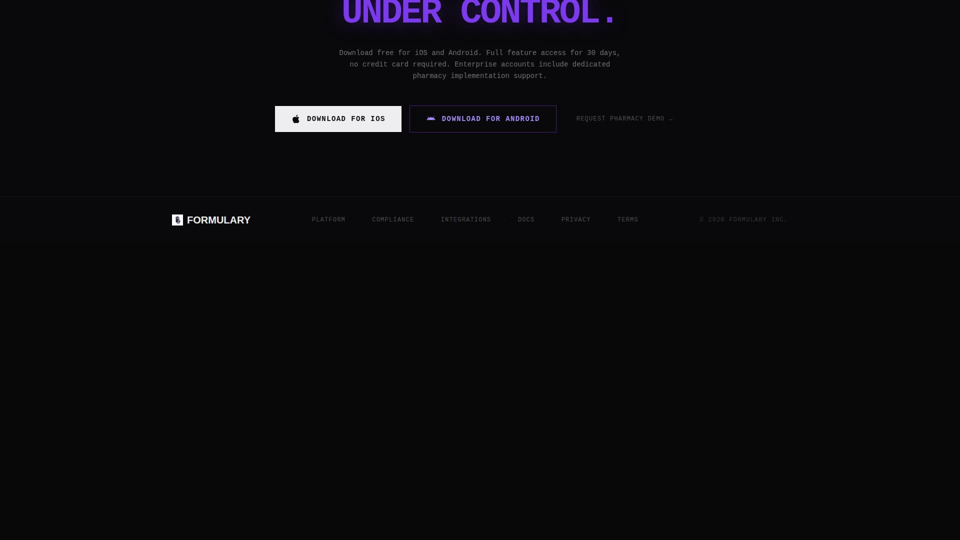 Expert Pharmaceutical Software & SaaS Professional Website Template