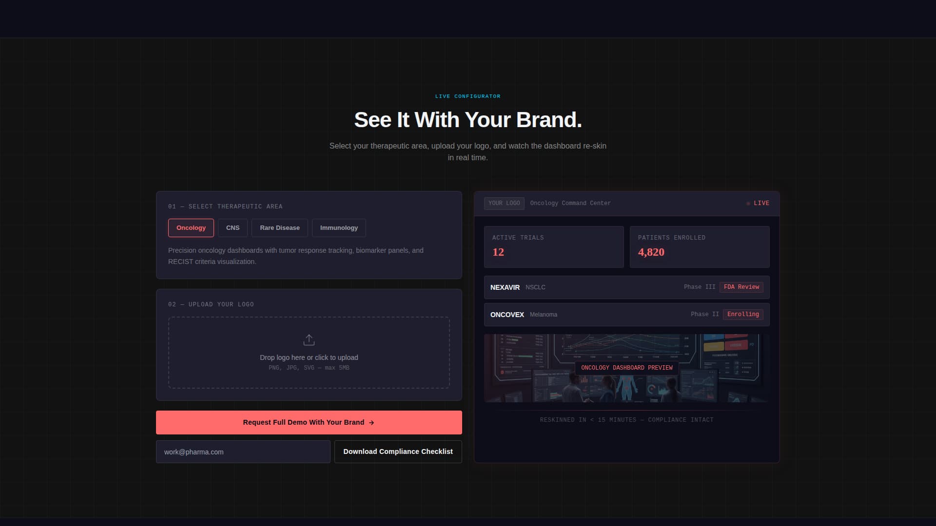 Pharmaceutical Digital Presence Privacy Policy & Terms Website Template