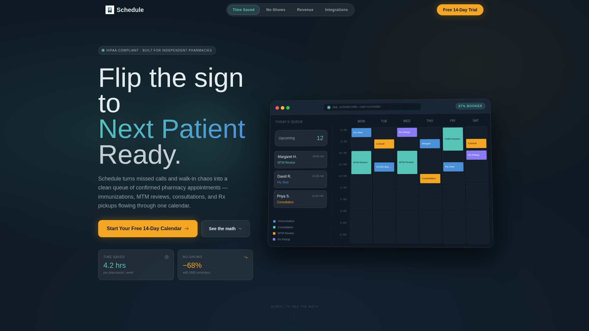 Pharmacy Software Appointment Booking Website Template