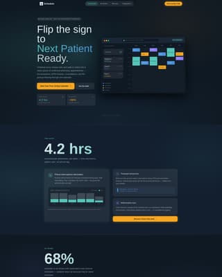 Pharmacy Software Appointment Booking Website Template
