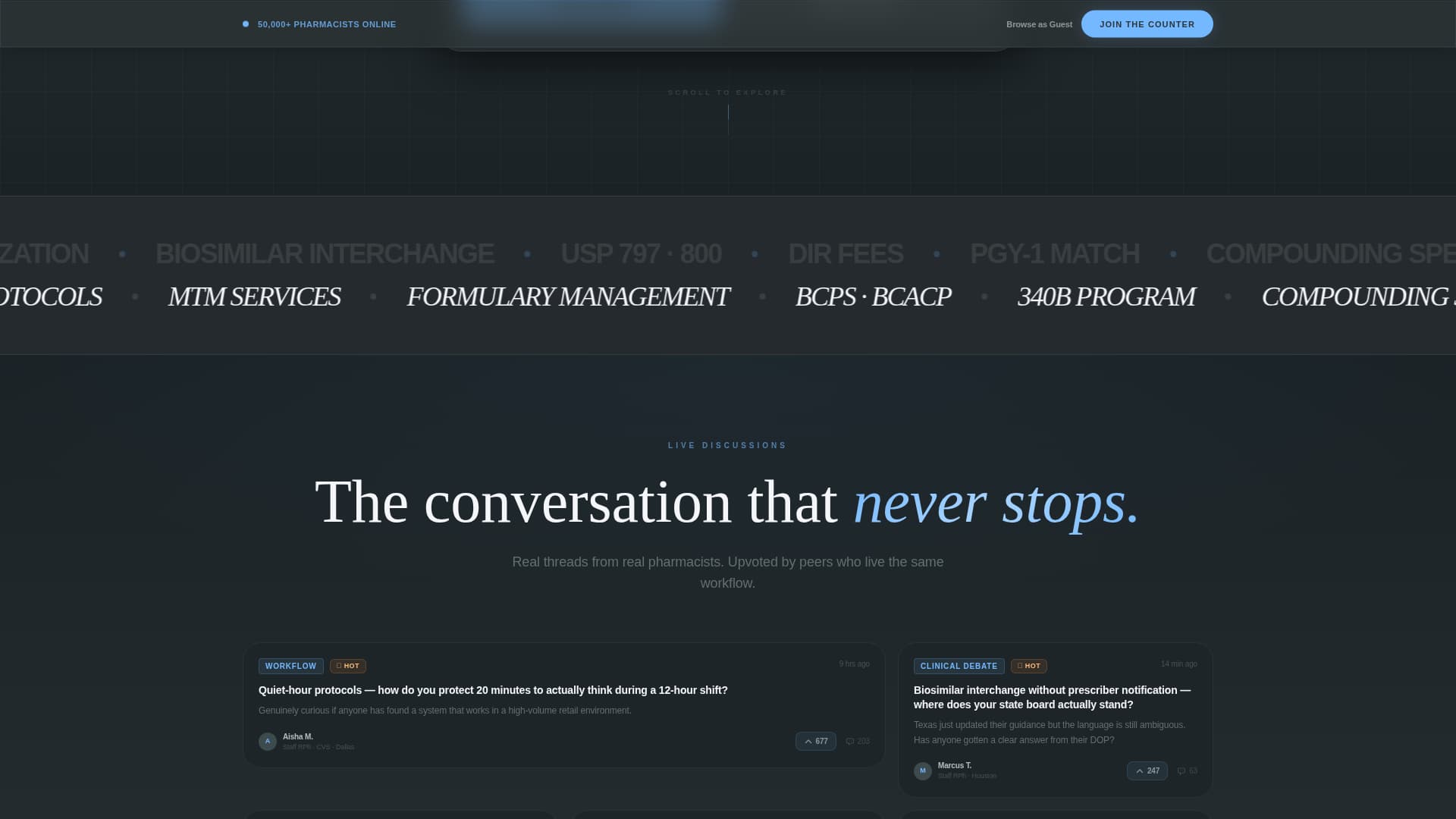 Pharmacy Digital Presence Provider Directory Website Template