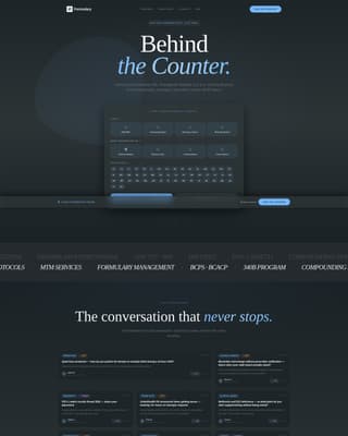 Pharmacy Digital Presence Provider Directory Website Template