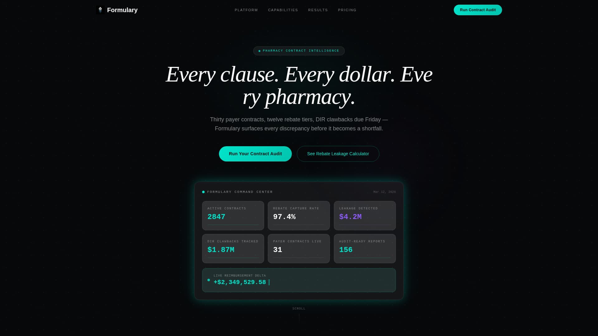 Complete Pharmacy Software Professional Website Template