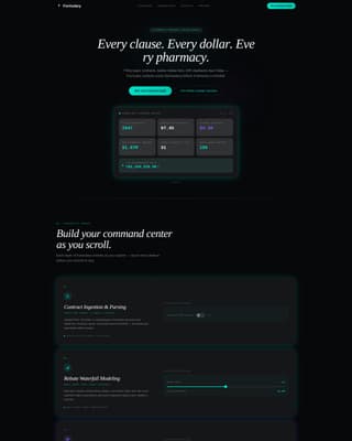 Complete Pharmacy Software Professional Website Template