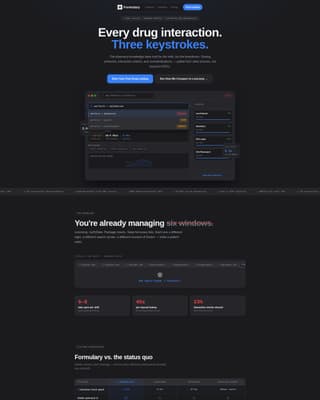 Pharmacy Digital Presence Comparison Website Template