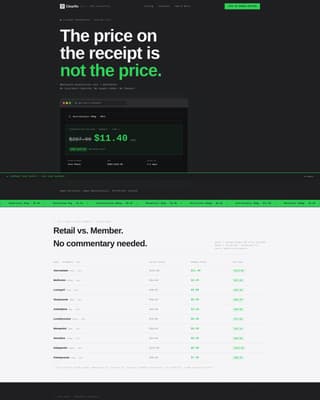 Pharmacy Digital Presence Pricing & Packages Website Template