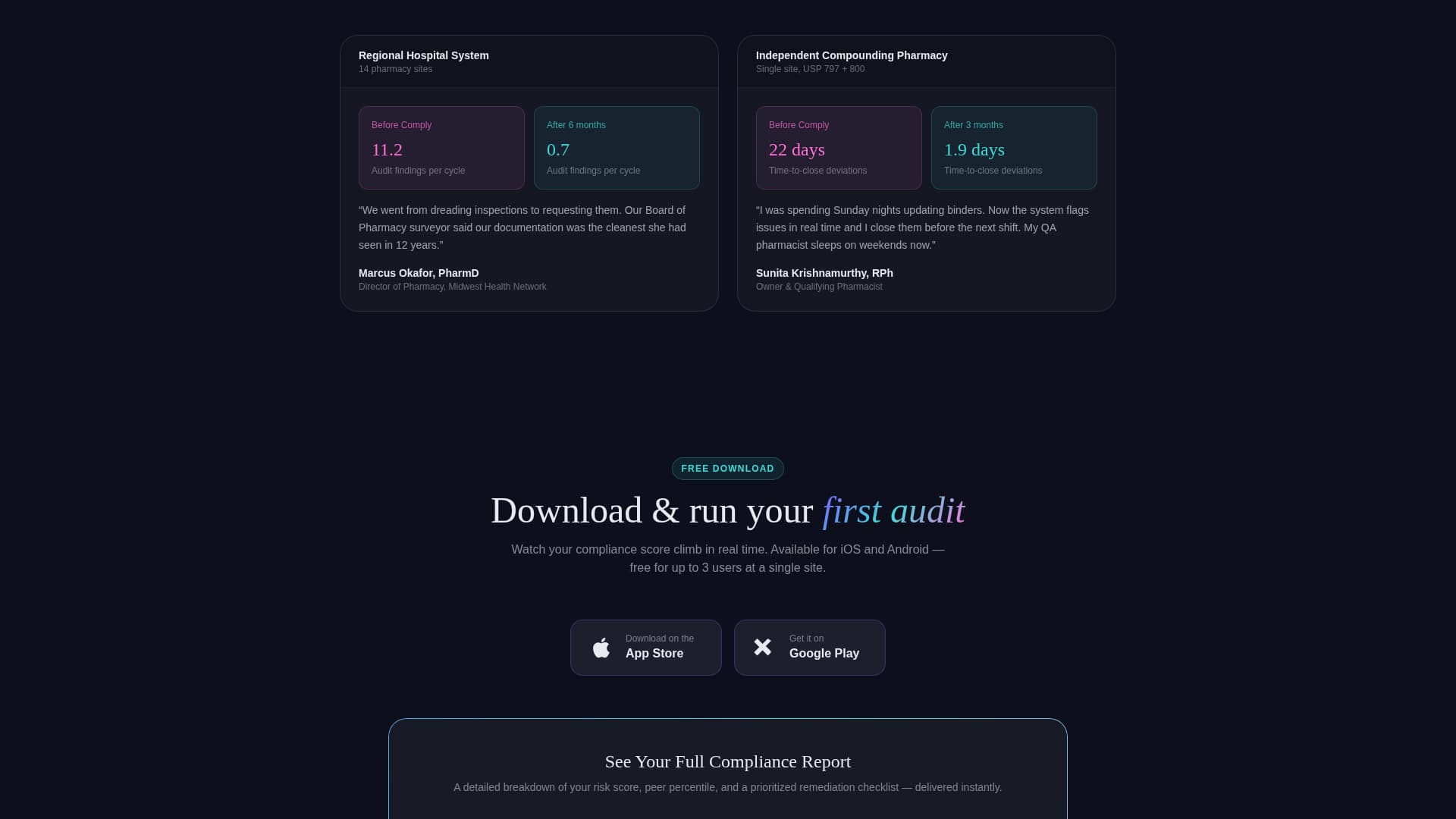 Specialist Pharmacy Software Privacy Policy & Terms Website Template