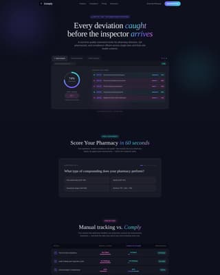 Specialist Pharmacy Software Privacy Policy & Terms Website Template