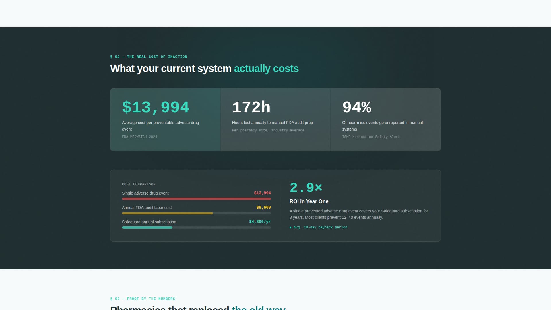 Specialist Pharmacy Software Comparison Website Template