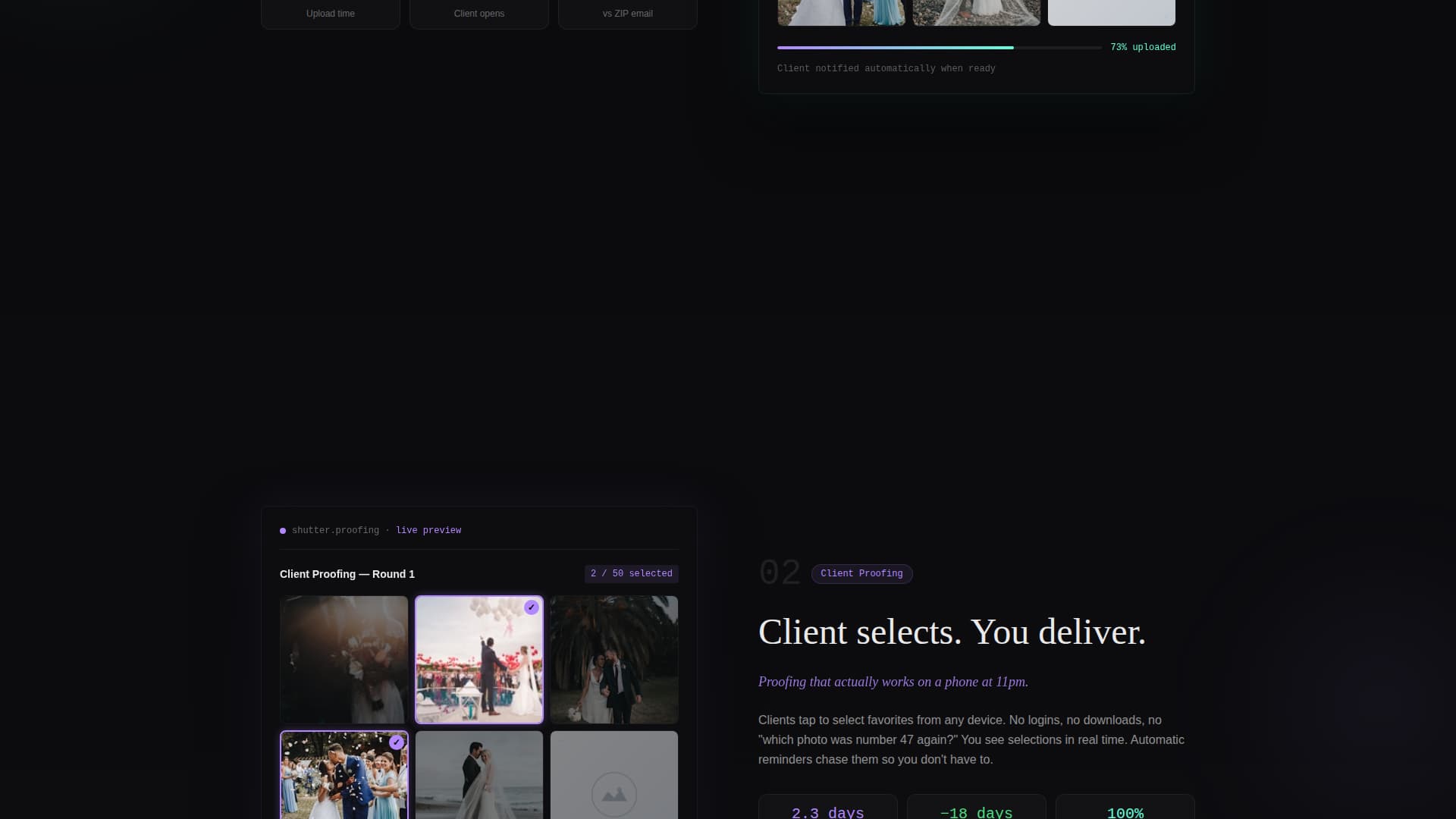 Specialist Photography Digital Presence Professional Website Template
