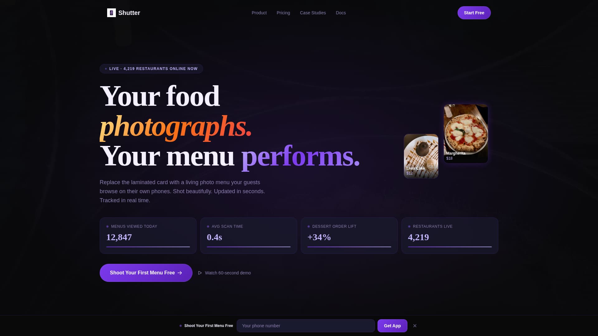 Photography Digital Presence Professional Website Template