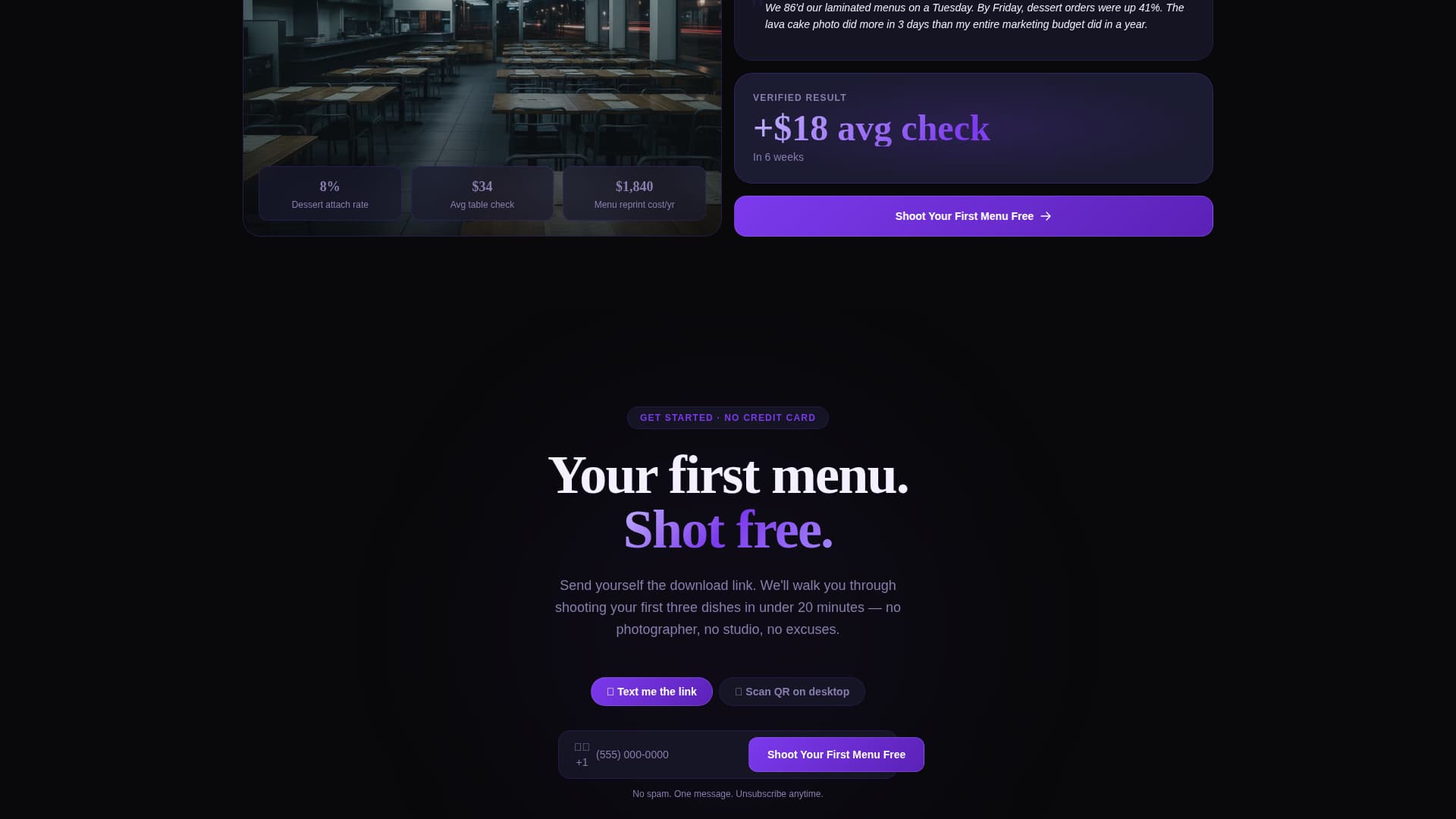 Photography Digital Presence Professional Website Template