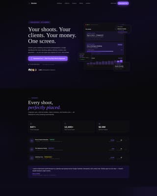 Photography Digital Presence Blog & Content Website Template