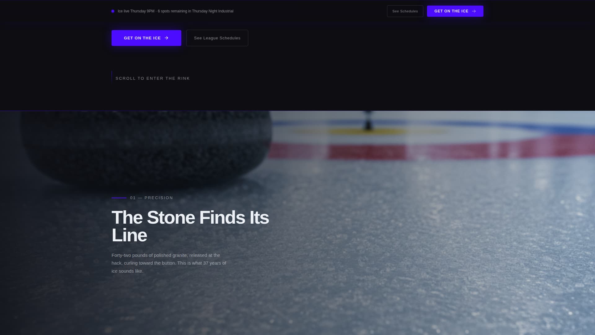 Skating & Winter Sports Professional Website Template