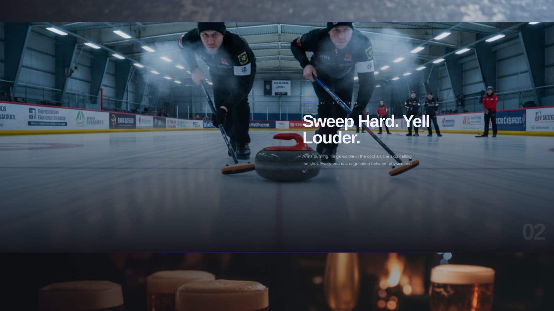 Skating & Winter Sports Professional Website Template