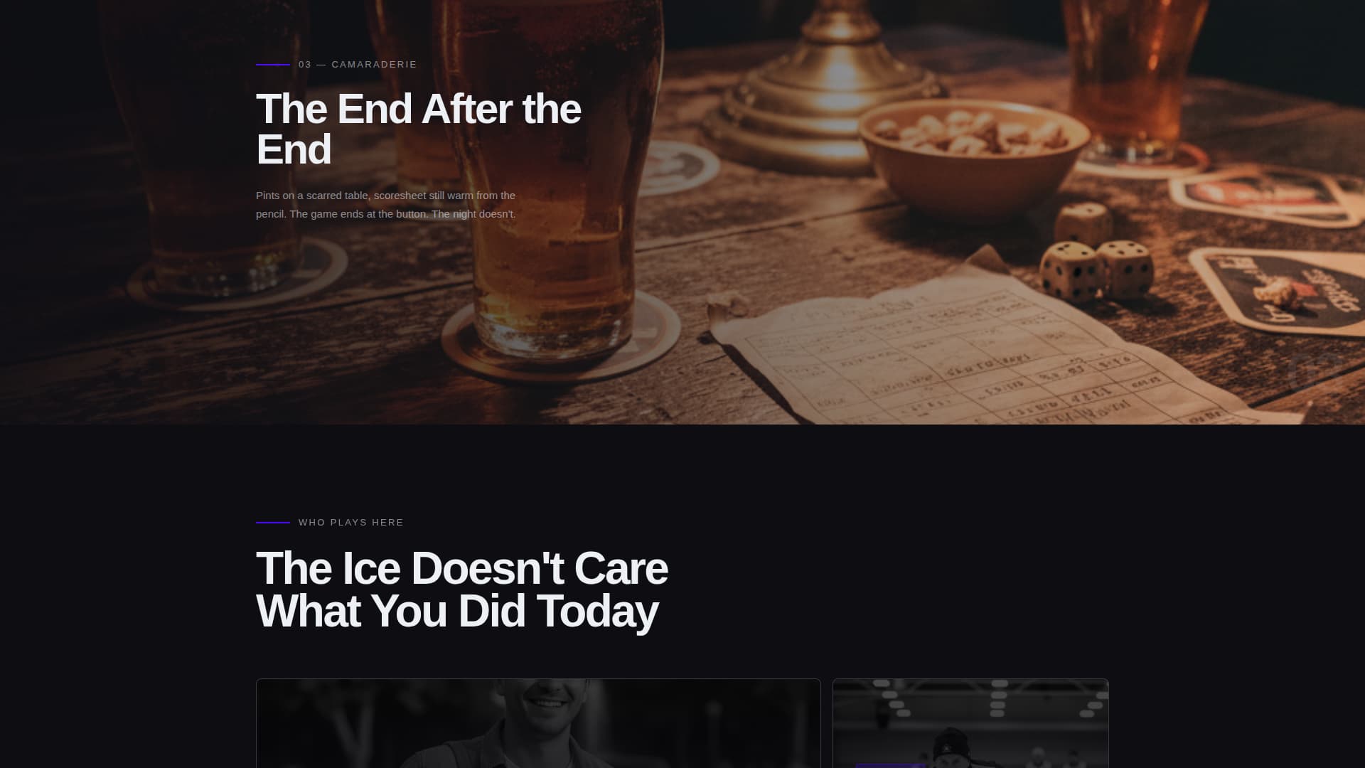 Skating & Winter Sports Professional Website Template